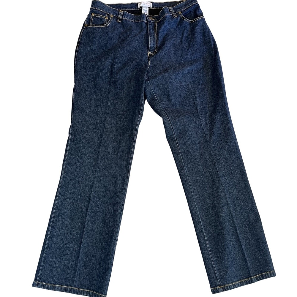Sag Harbor Jean Company Women's Denim Jeans Dark Wash Size 16W